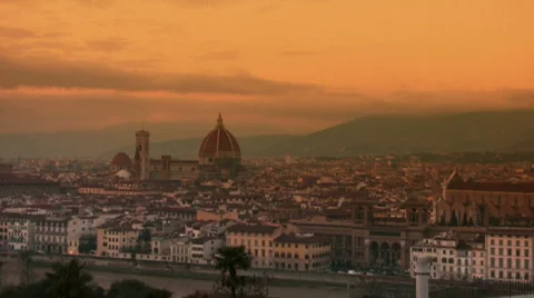Florence Time Lapse Video stock 782896