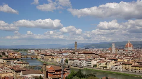 Florence Time Lapse Stock Footage 47321187