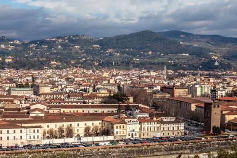 Florence, view from above Stockfoto's