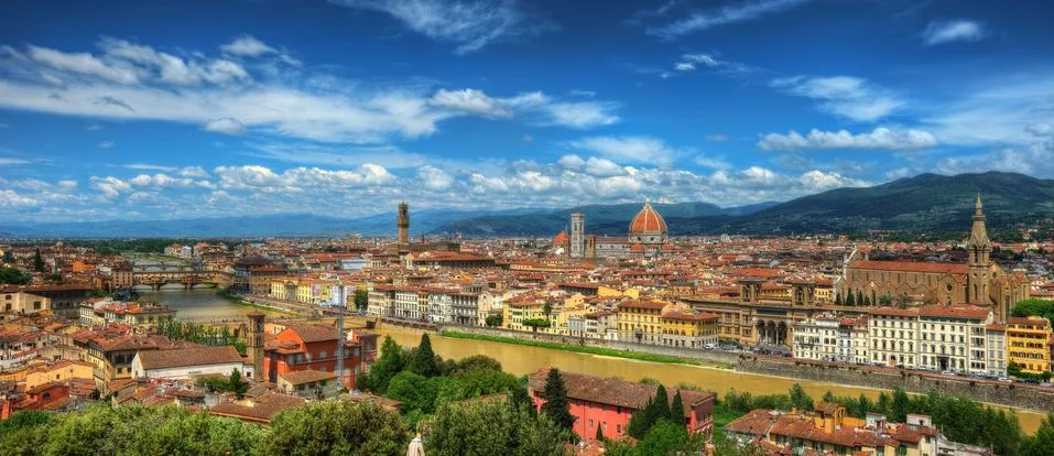 Florence Viewpoint Stock Photos