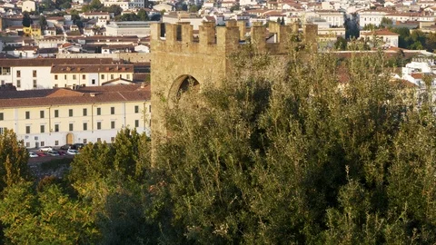 Florence's tower Stock Footage 122133471