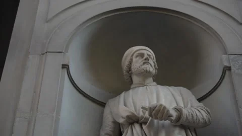 Florenze statue Stock Footage 143483204