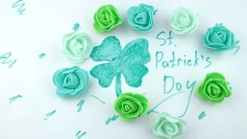 Florets of green color Stock Footage 85595574