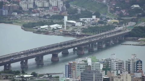 Florianopolis Bridges Video stock 49780048