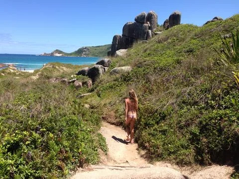 Florianopolis Galhetas Stock Photos