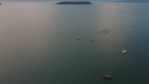 FLORIANOPOLIS: SAMBAQUI BEACH 動画素材 168903661