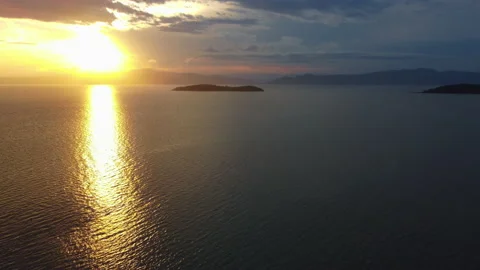 Florianopolis, Sambaqui beach - Sunset 動画素材 168891035