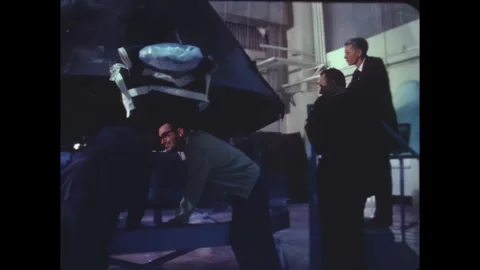 FLORIDA - 1967 - Dr. Thompson, the director of NASA's Langley Research Center, Stock Footage 340651412
