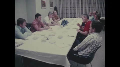 FLORIDA - 1972 - Apollo 13 Commander Eugene Cernan, Lunar Module Pilot Harrison Stock Footage 340586919