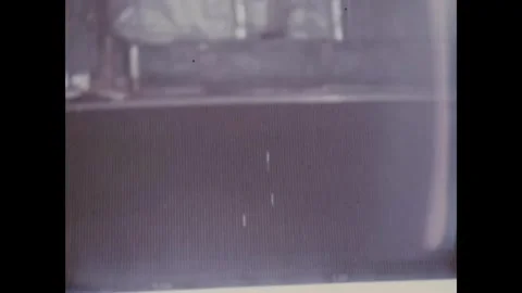 FLORIDA - 1984 - NASA engineers inspect the STS-41-D boosters on its launch Stock Footage 340661764
