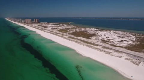 Florida Barrier Island Stock Footage 67685077