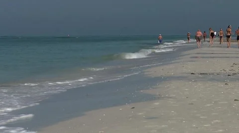 A Florida Beach Stock-Footage 48858708