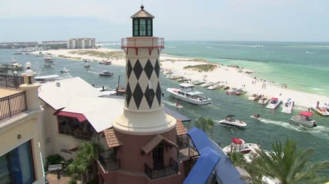 Florida Beach Fun Stock Footage 25189643