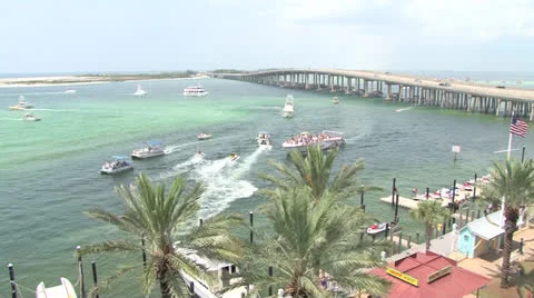 Florida Beach Fun Stock Footage 25190157