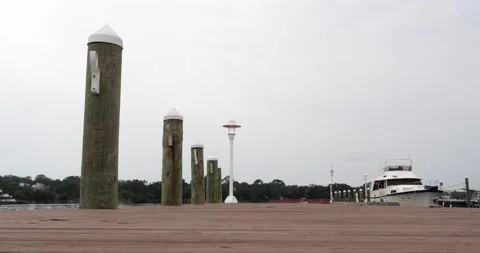 Florida Boat Dock Stock Footage 160858385