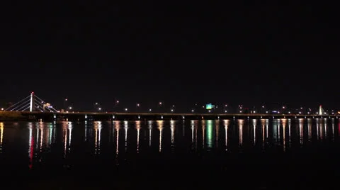 Florida Bridge Stock Footage 25571072