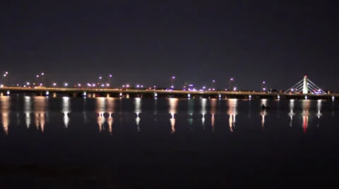 Florida Bridge Stock Footage 25571143