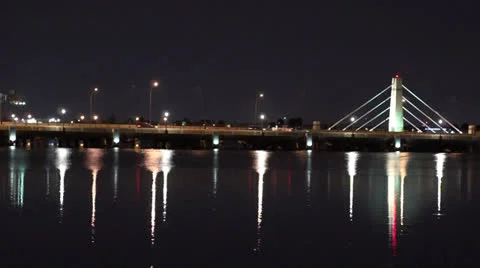 Florida Bridge Stock Footage 25571163