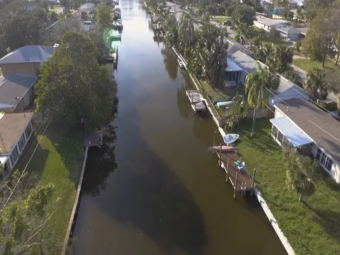 Florida Canal 動画素材 77429125