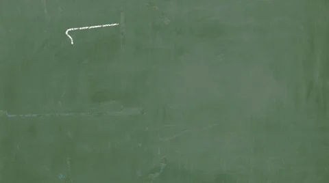 Florida Chalkboard Stock Footage 3553594