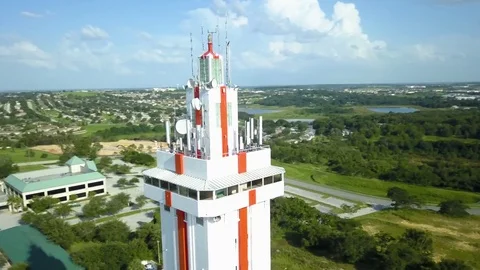 Florida Citrus Tower Fly Around 動画素材 78619800