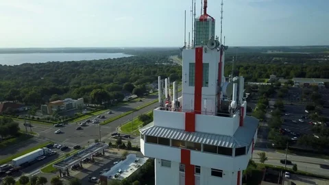 Florida Citrus Tower Fly Around for TimeLapse 動画素材 78620621