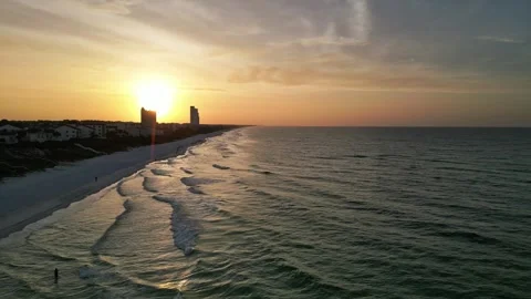 Florida Coast Seaside 스톡 동영상 254787741