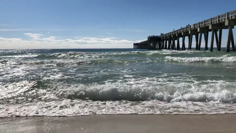 Florida coast time lapse Stock Footage 202184725