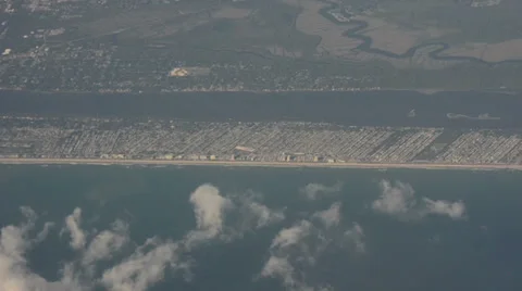 Florida coastline from above Stock-Footage 31586718