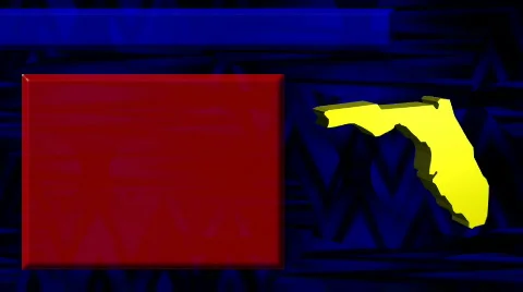 Florida - Election Motion Background Stock Footage 78435