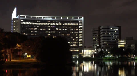 Florida Hospital Stock Footage 25571063