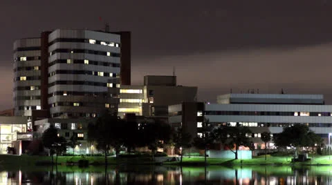 Florida Hospital TimeLapse Stock Footage 25570913