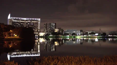 Florida Hospital TimeLapse Stock Footage 25571124
