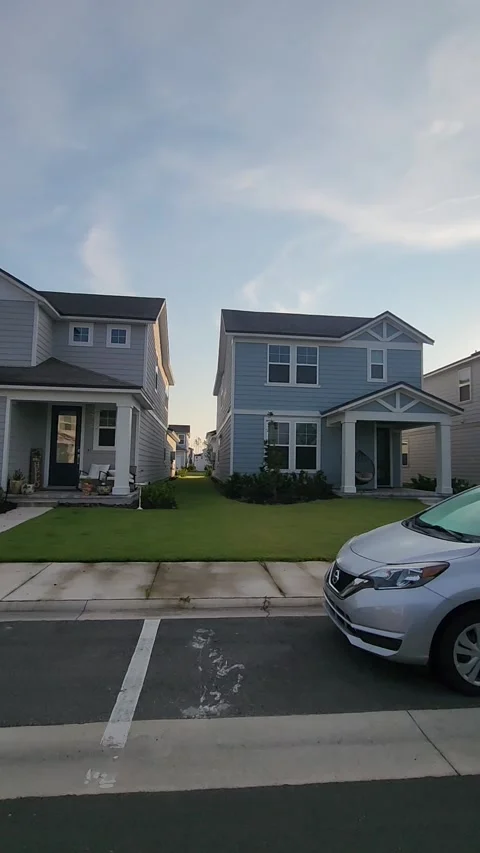 Florida Housing Development Construction Vídeos de archivo 326671911