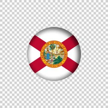 Florida icon Stock Illustration