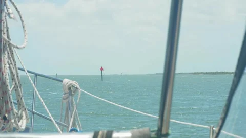 Florida ICW Channel Markers Stock-Footage 281725307