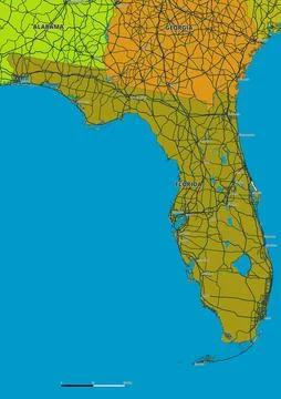Florida Stock Illustration