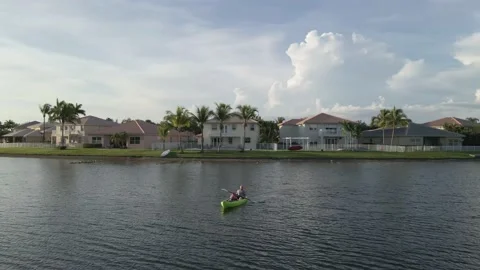 Florida Kayak 库存影片 158350052