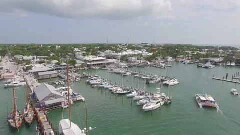 Florida Key West Harbour Video stock 172299531