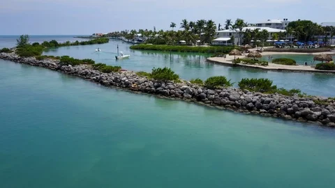 Florida Keys Boating Stock Footage 102400986