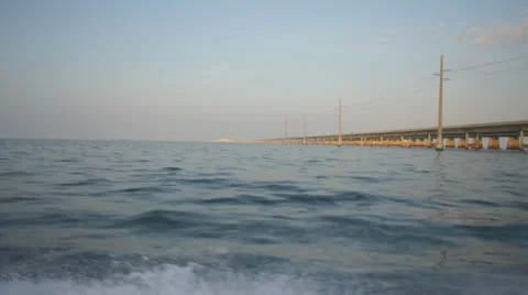 Florida Keys Bridge Video stock 10797951