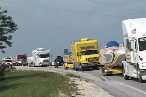 Florida Keys Hurricane Evacuation Stock-Footage 14764248