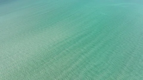 Florida Keys ocean overhead shot Stockbeeldmateriaal 244748363