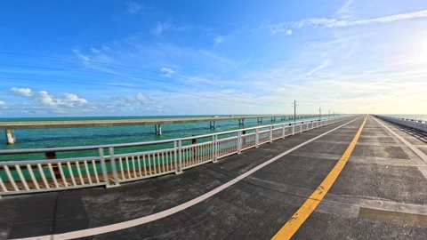 Florida Keys Overseas Heritage Trail Marathon Florida 2026 at sunset Stock Footage 335663132