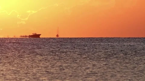 Florida Keys Sunset Stock Footage 51412904