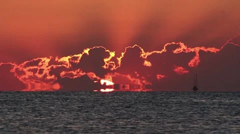 Florida Keys Sunset Stock Footage 51413080