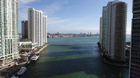 Florida, Miami Brickell Point Video stock 91420644
