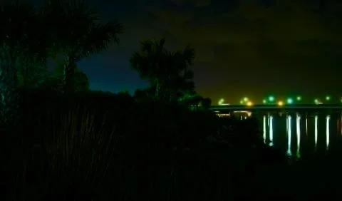 Florida at Night Stock Photos