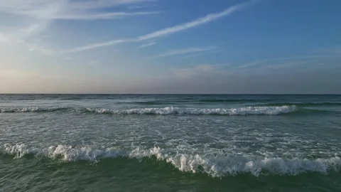 Florida Ocean Waves 스톡 동영상 254893198