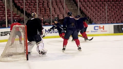 Florida Panthers Training Day. Practice. Stock Footage 168480031